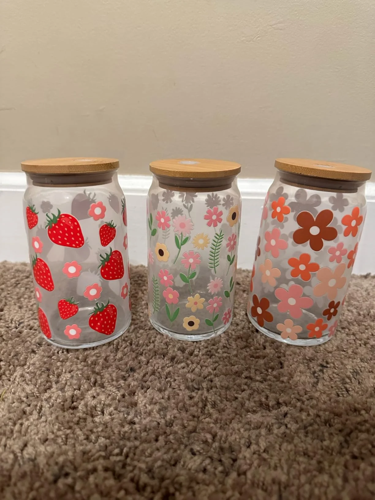 مختلط الكرتون الشارات مقاوم للماء ثلاثية الأبعاد نقل UV DTF ملصقات 16 أوقية Libbey نظارات UV DTF كأس يلتف لتقوم بها بنفسك هدية