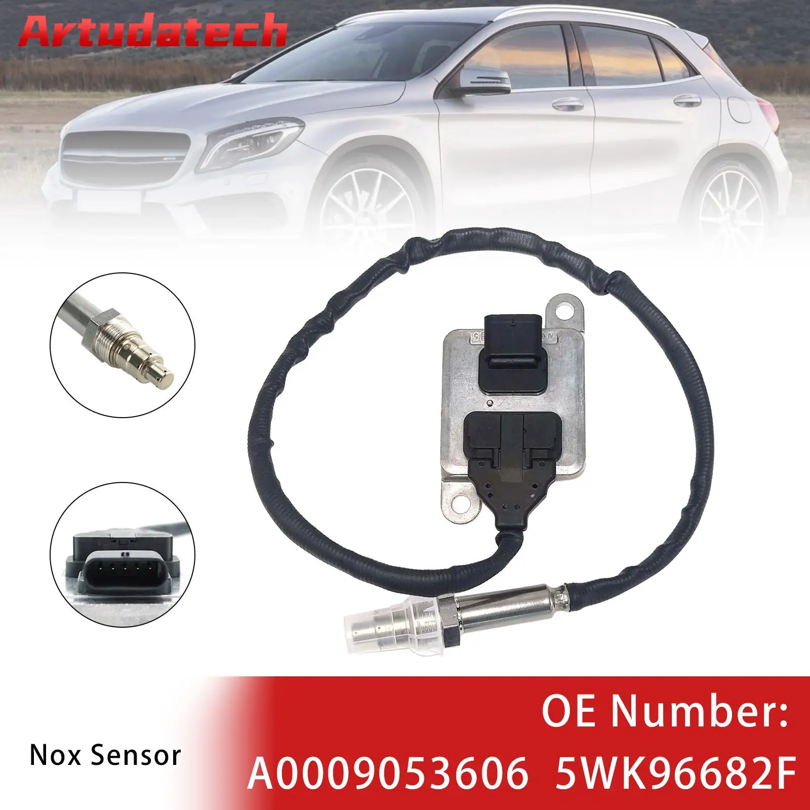

Artudatech Nitrogen Oxide Sensor A0009053606 5WK96682F For Mercedes C E S V M GLA-CLASS