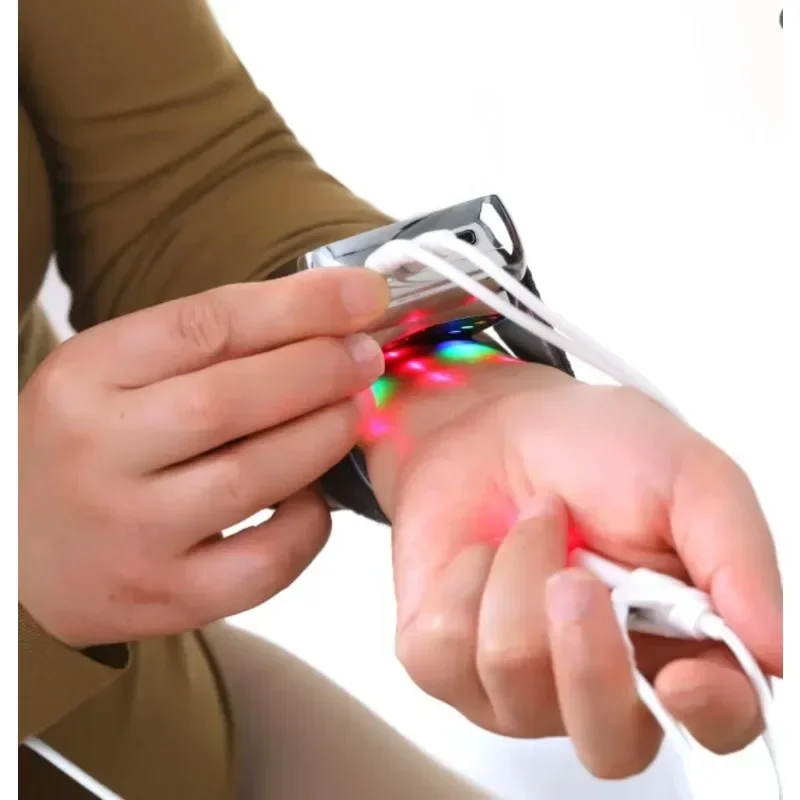 Cold Maser Optical Therapy Watch Diabetes Hypertension Relaxation Treatment Pain Relief Home Care fast shipping