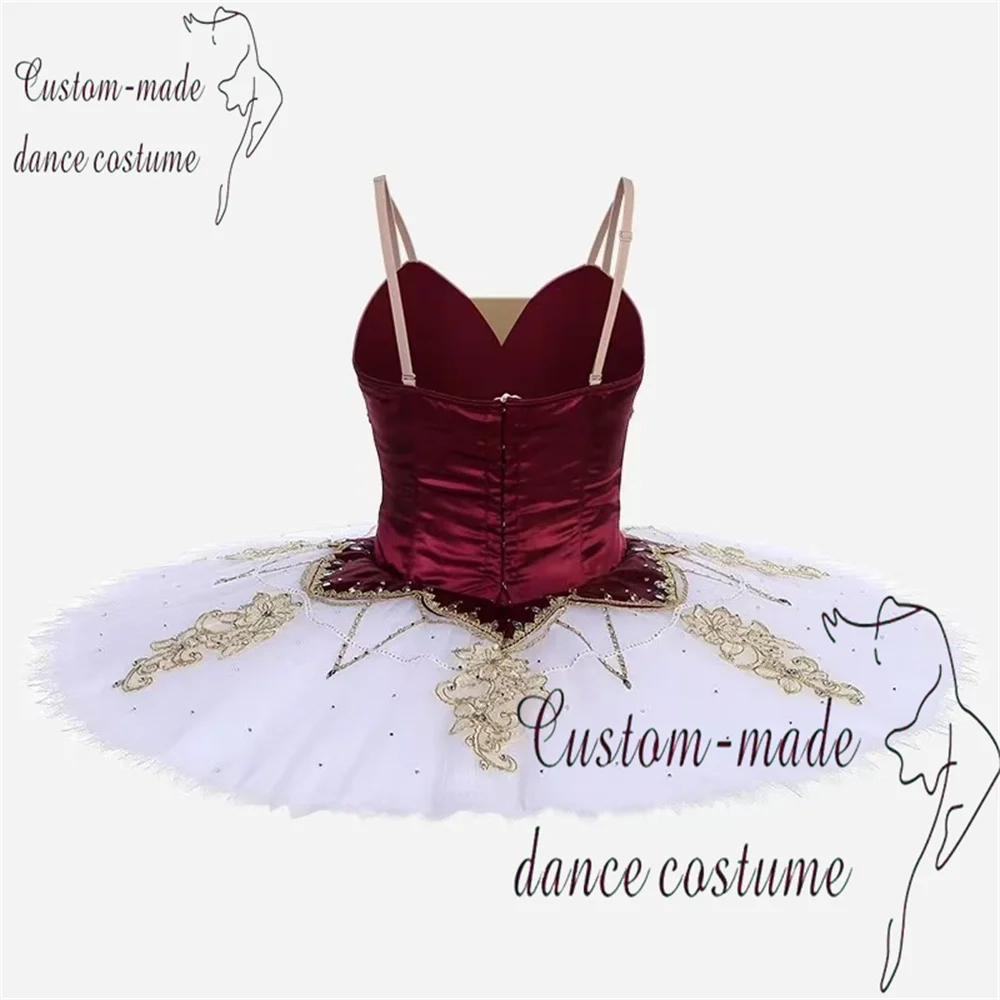 Esmeralda Hall Jihad Bakhta Variations Ballet Skirt Performance Tutu Skirt for Children and Adults