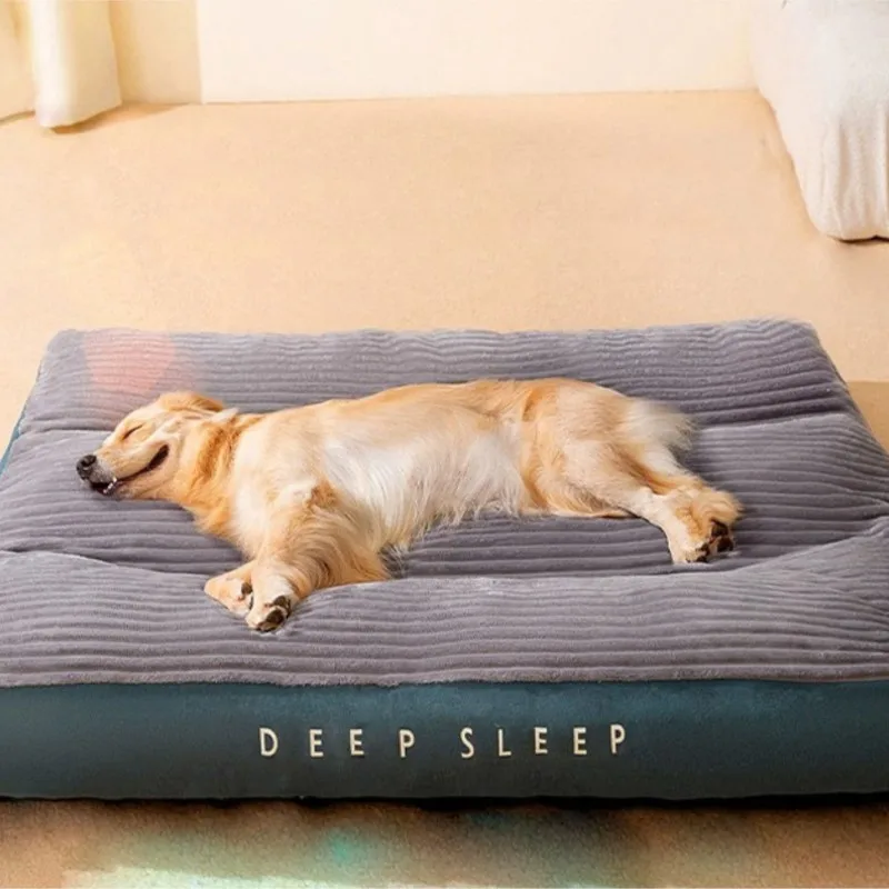 2026 Removable Washable Dog Mat Multi functional Dog Sleeping Bed Four Seasons Pet Sleeping Mat For Medium/Large sized DogsLJ209