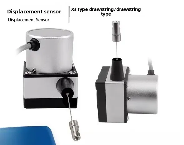 Miniature Pull Rope Displacement Sensor, Small Size Displacement Meter, Cable Rope Encoder for Precision Position Measurement
