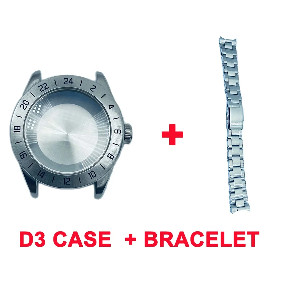 Watch Modify Parts Solid Vintage 38mm Stainless Steel BB58 Black Bay Style Watch Case Sapphire Suitable For NH35/36 Movement image 3