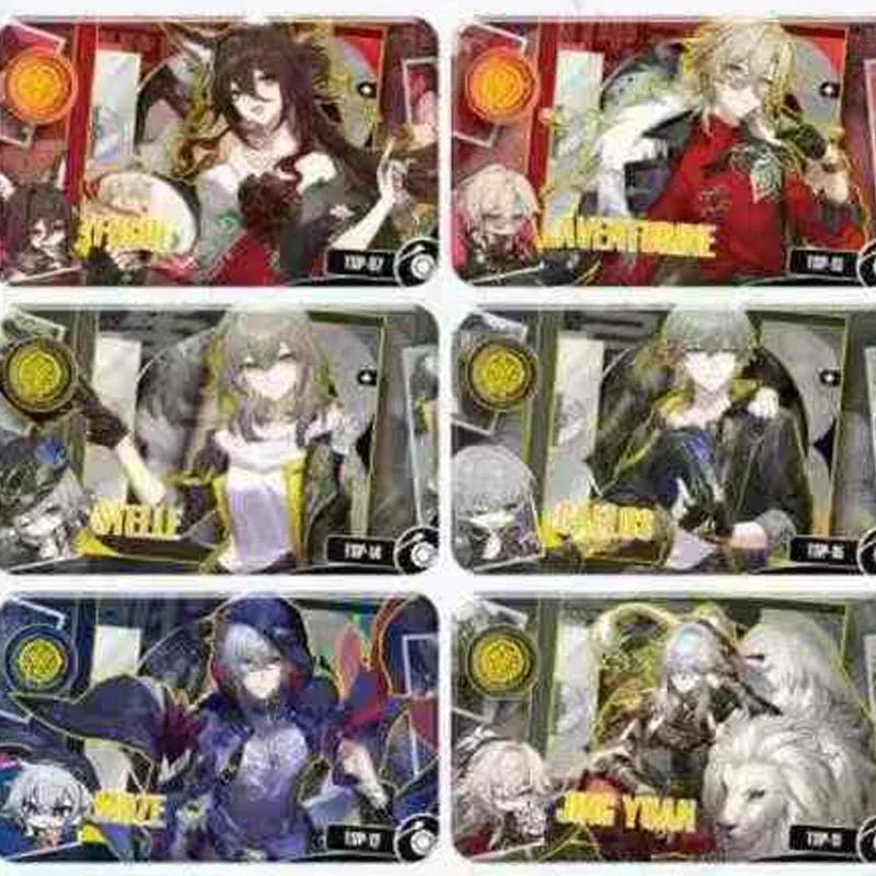2025 최신 도매 Xinghuo 여신 이야기 Waifu 고화질 컬러 용지 CCG 플레잉 카드 게임 장난감 선물