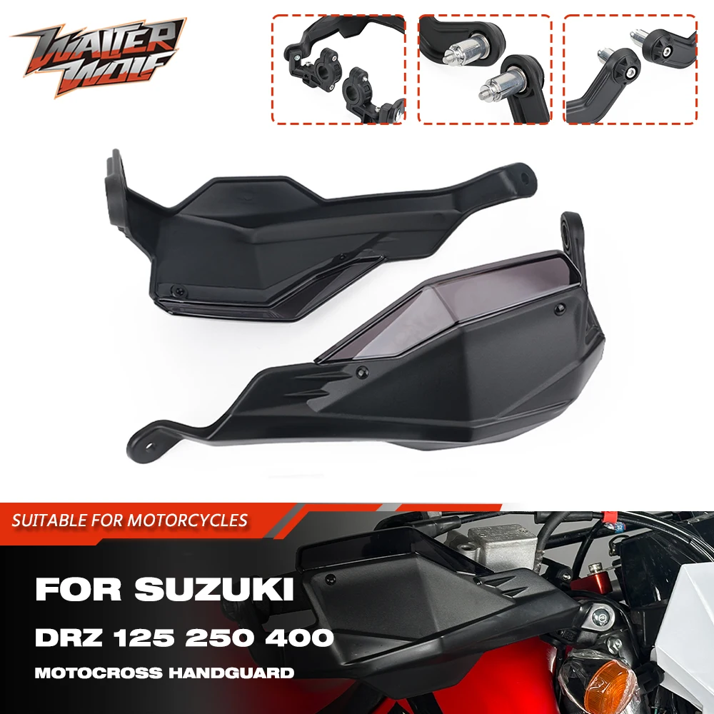 

DRZ400 22mm Handguard Mount Clamp For Suzuki DRZ125 DRZ250 DR-Z400 DRZ DR-Z 125 250 400 S/SM/E/L Dirt Bike Hand Guard Windshield