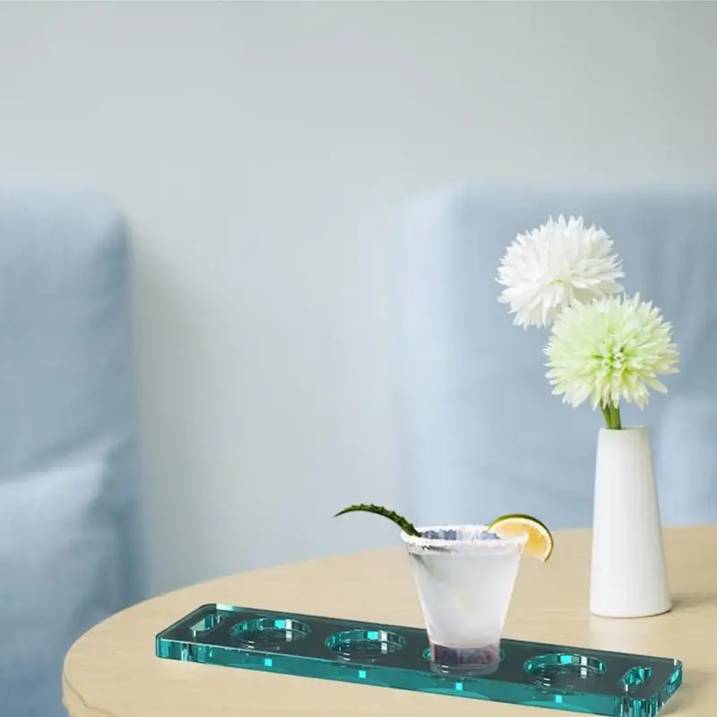 

R9JE DIY Art Crafts Cup Mat Wine Plate Silicone Mold Handmade Decoration Mold