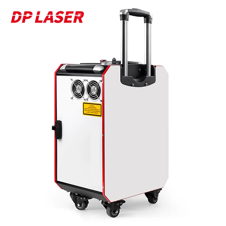 Trolley Case Portable Laser Rust Removal Cleaning Machine Handheld Fiber Laser Cleaning Machine Price