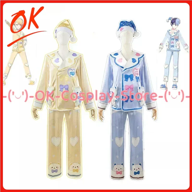 

[Customized] Aoyagi Toya Tenma Tsukasa Cosplay Costume Game Project Sekai Colorful Stage Anime Roleplay Pajamas Party Uniform