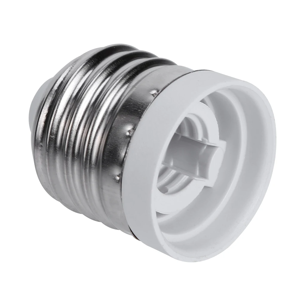 

E26 To E12 Socket Adapter Screw-in Lamp Socket Light Socket Converter Light Bulb Converter Bulb Base Adapter for Home Use