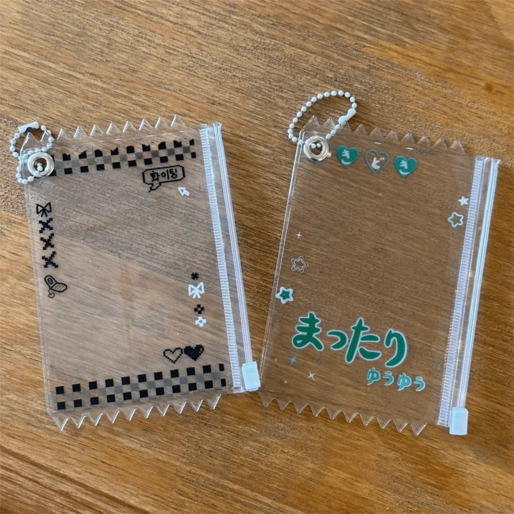Photocard Display Transparent Candy Bag 3 Inch Korean Style Card Sleeves Japanese Style Card Protector Game Cards