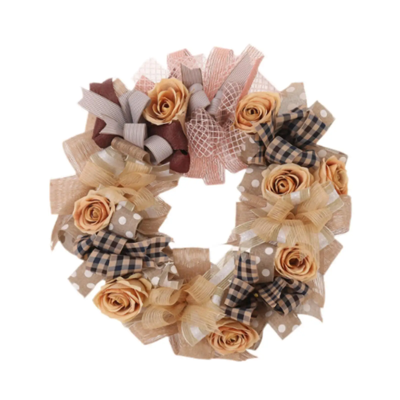 

Fall Wreath for Front Door Decorative for Wedding Holiday Indoor/Outdoor