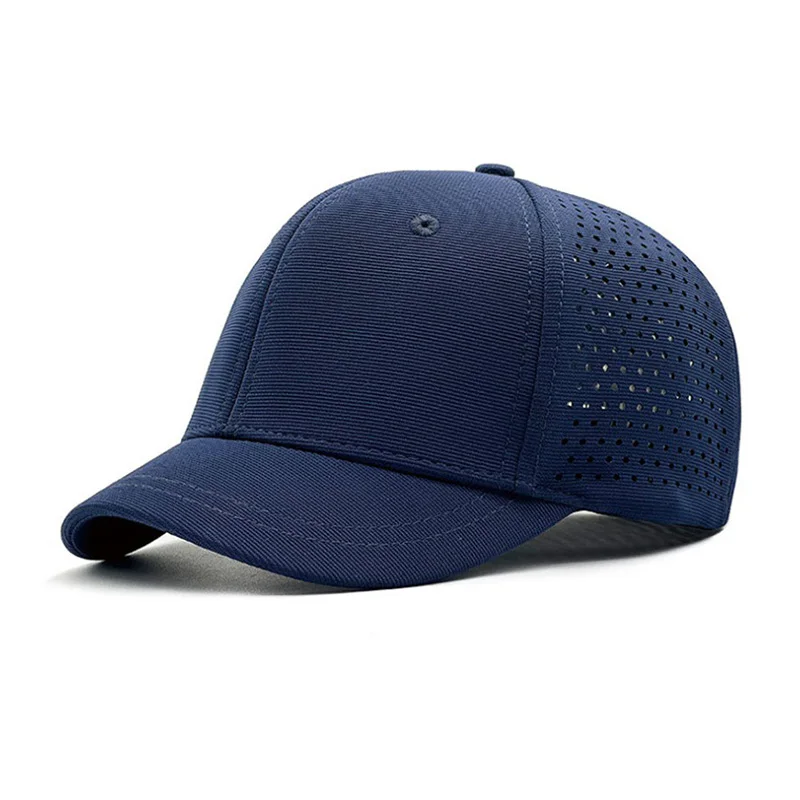 KCZAKA 5cm Czapki z krótkim rondem dla mężczyzn Casual Back Closed Fitted Caps Hard Top Blank Short Bill Baseball Cap Sports Umpire Hats