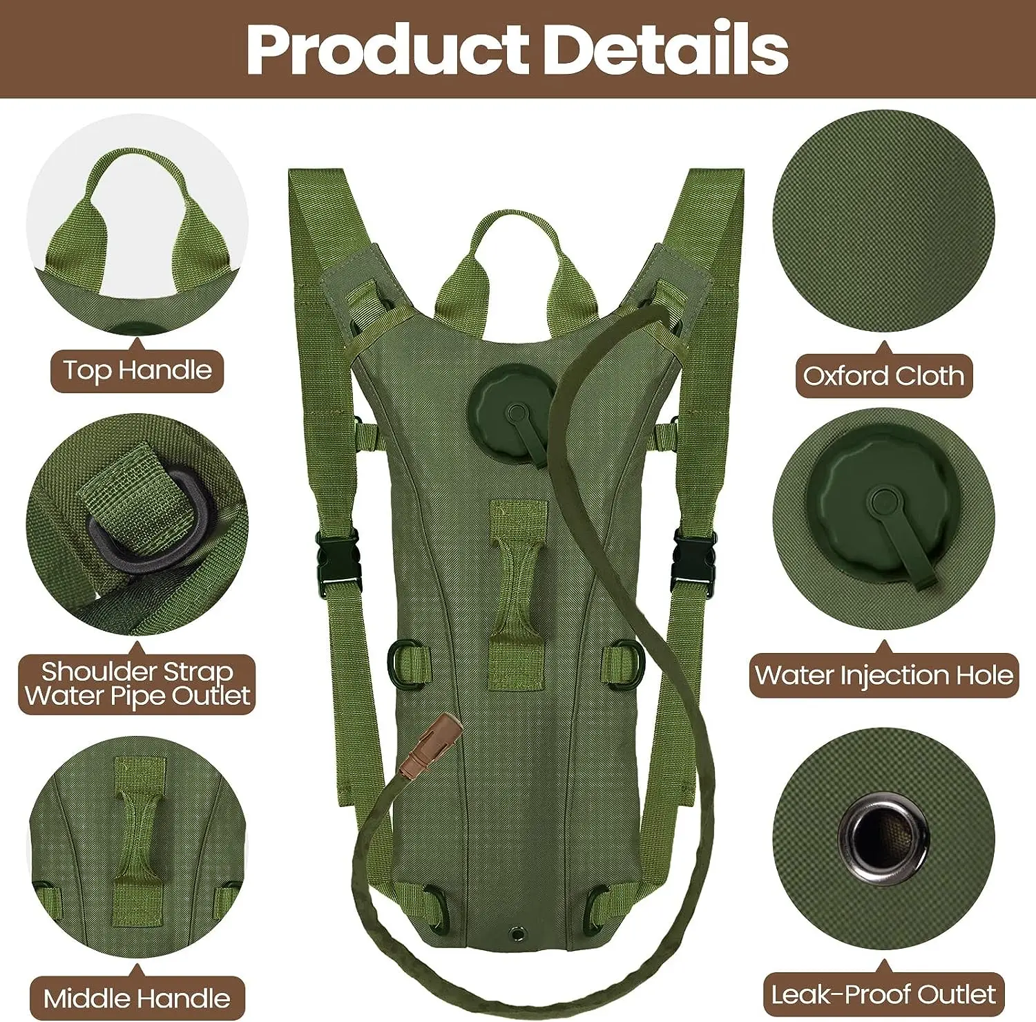 3L Hydration Pack Backpack 3