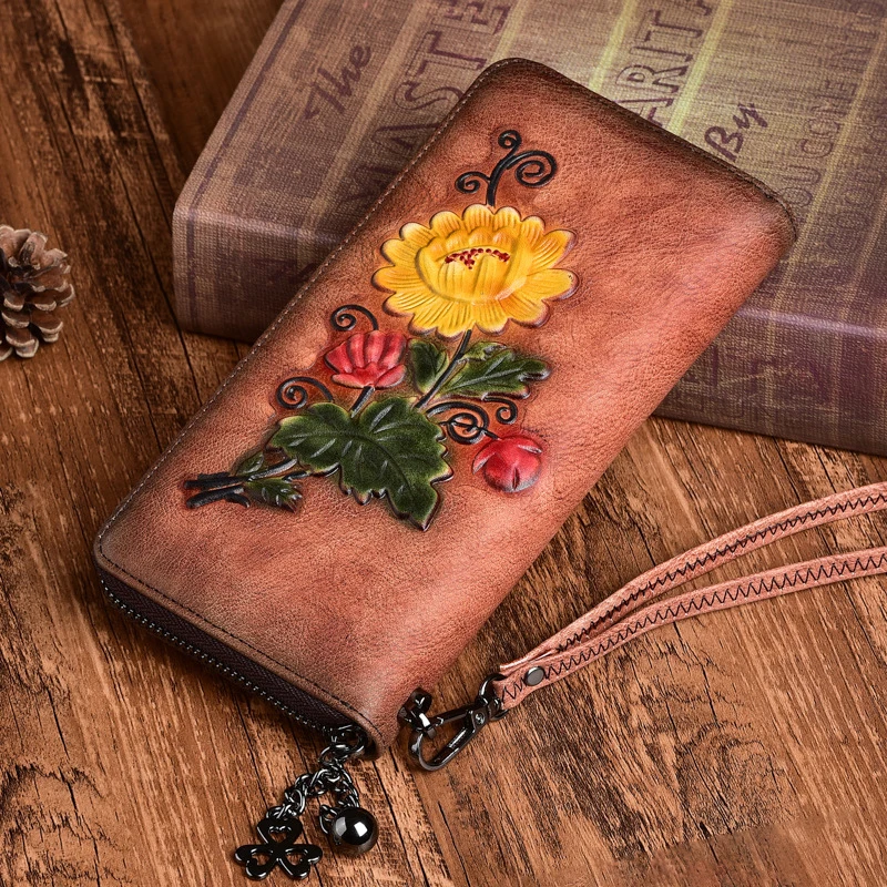 portefeuille-long-retro-en-cuir-veritable-pour-femme-nouveau-modele-2026-sac-a-main-portable-multi-compartiments-avec-fermeture-a-glissiere-et-motif-floral-en-relief