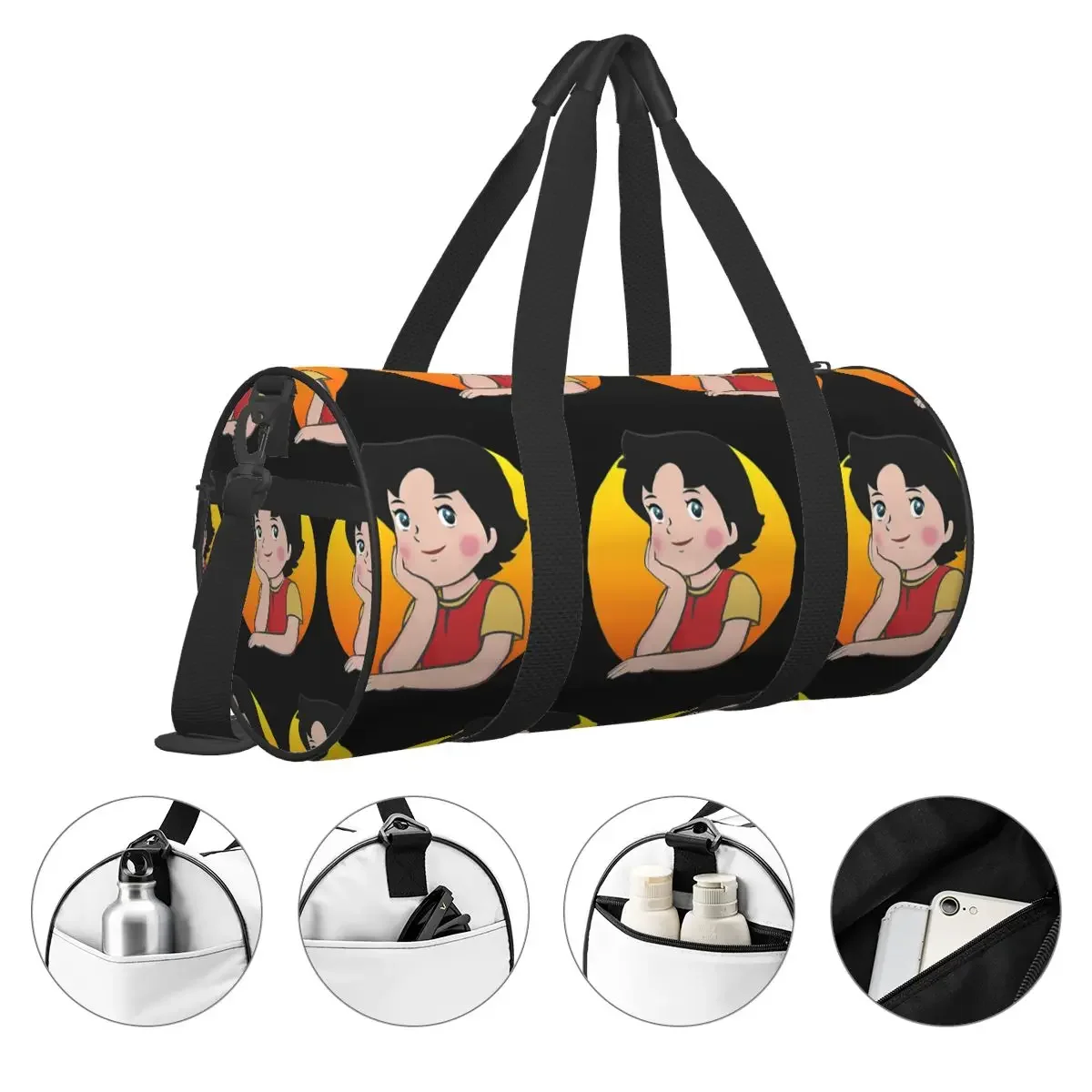 Heidi Large Duffle Gym Bag Multi-Functional Duffle Travel Bags Handbags Fitness bag