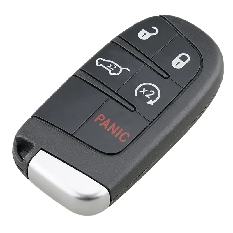 2X 5 Buttons Smart Remote Key Fob M3N40821302 433Mhz For Jeep Grand Cherokee 2013 2014 2015 2016 2017 2018