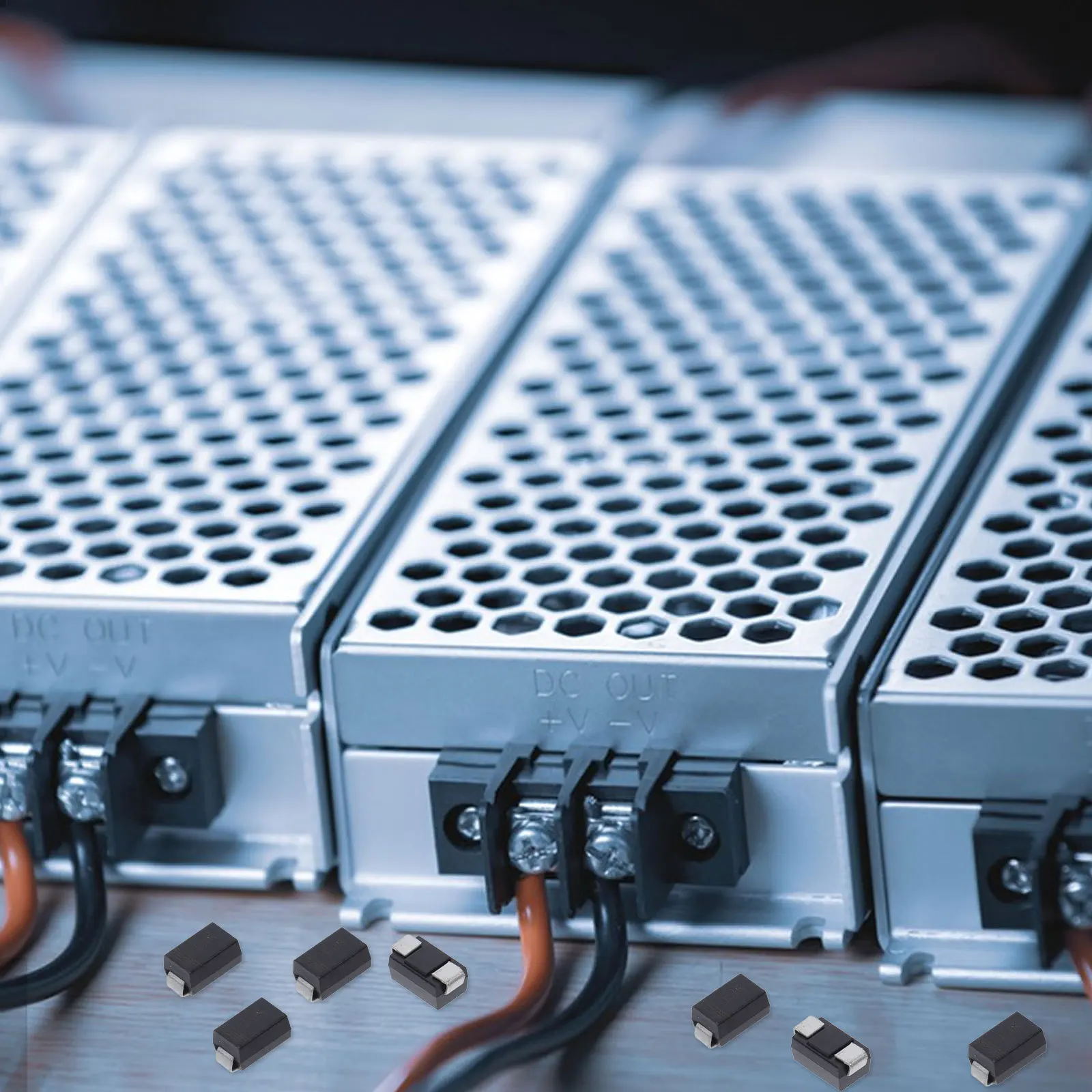 100 Stuks Us1k 800V 1a Gelijkrichter Diode Hoge Prestaties Vervanging voor Industriële Automotive Voeding Systemen Stabiele Stroom