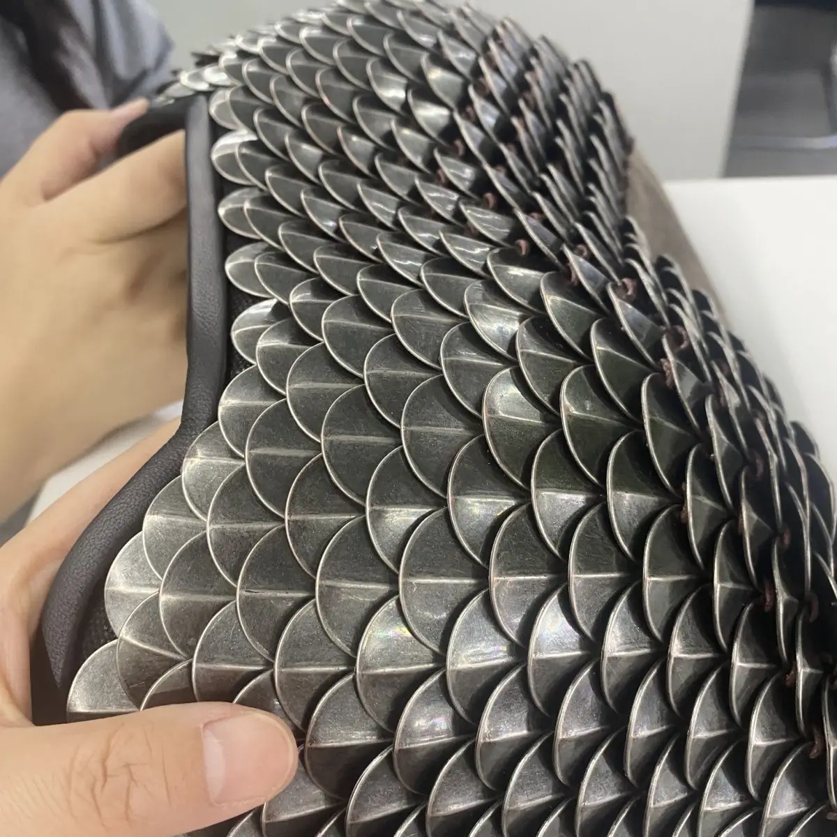 

100 шт., древний рыцарь, доспехи, пластина в китайском стиле, фиксирующий доспех, материал из нержавеющей стали, домашний DIY