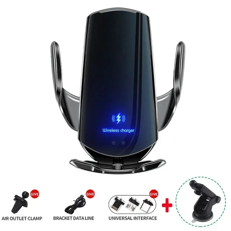 Draadloze autolader magnetische auto telefoonhouder voor iPhone 17 16 15 14 13 12 Pro Xiaomi Samsung snelladen draadloze opladers