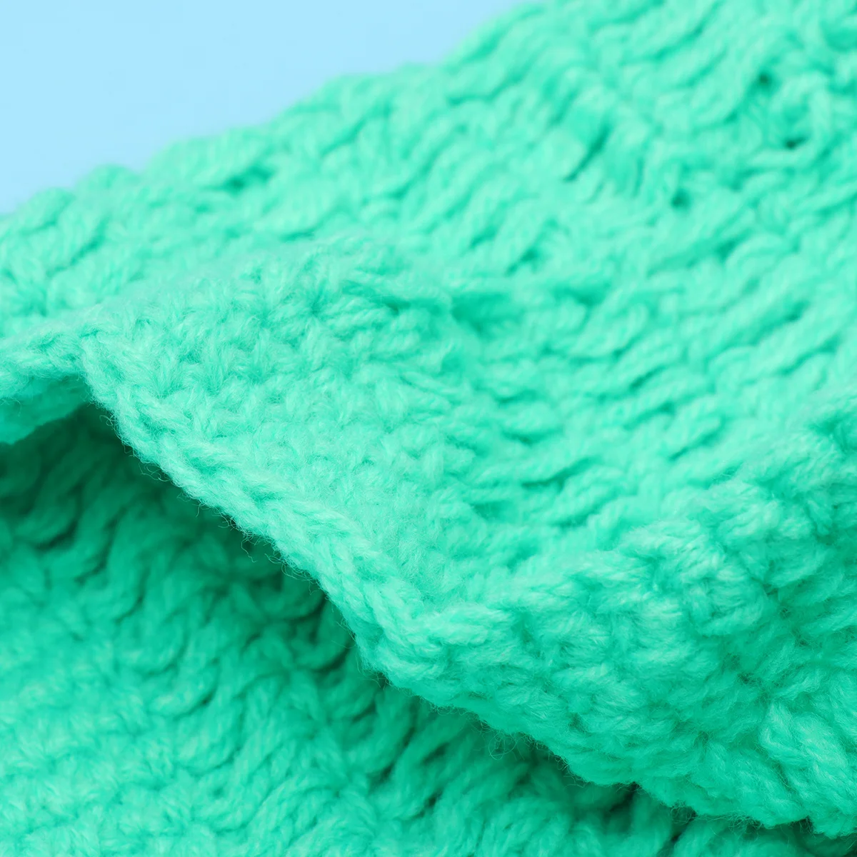 دعائم تصوير للأطفال، عصابة رأس كروشيه حورية البحر، ذيل حمالة صدر، جودة عالية، مريحة، متينة، سهلة الغسل، صورة رائعة #3