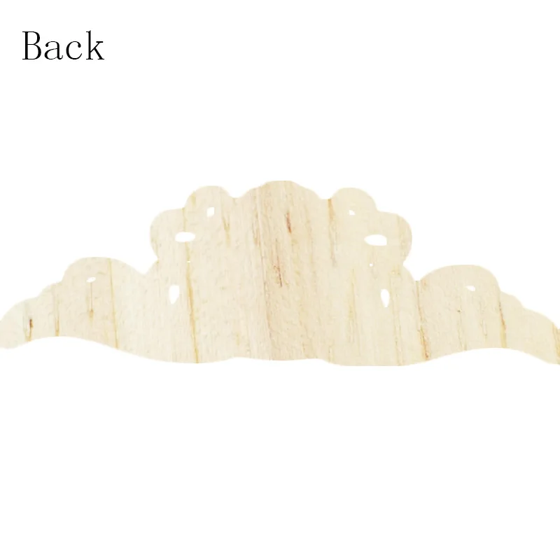 30cm Klassische Holz Applique Holz Geschnitzt Ecke Onlays Holzschnitzerei Aufkleber für Home Dekoration Möbel Tür Dekor Skulpturen