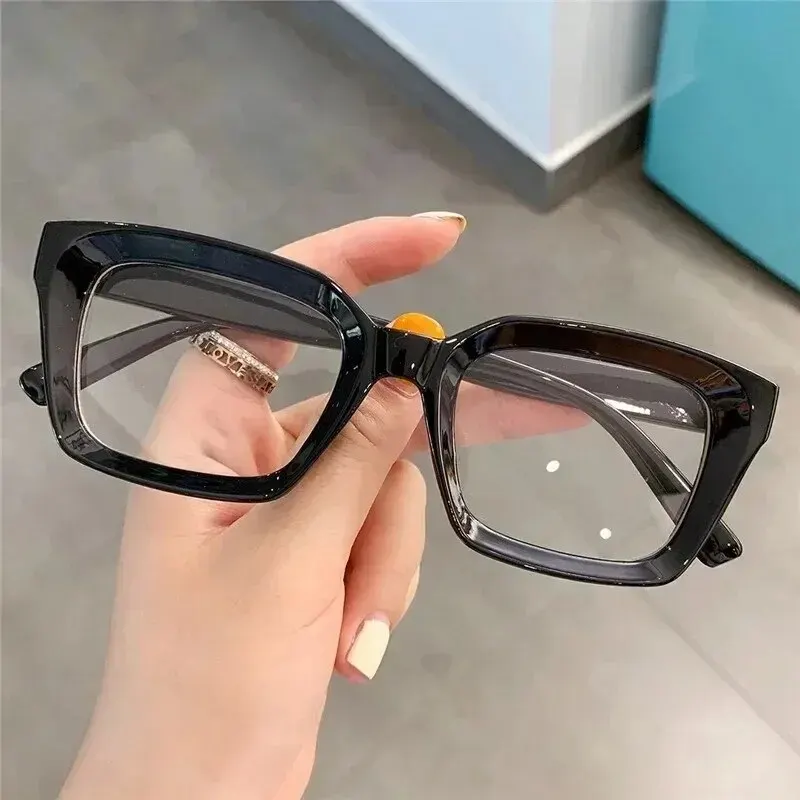 2023 Oversized Vierkante Leesbril Mannen Vrouwen Draagbare Grote Frame High-Definition Presbyopie Bril Dioptrie 0 ~ 3.5 Gafas