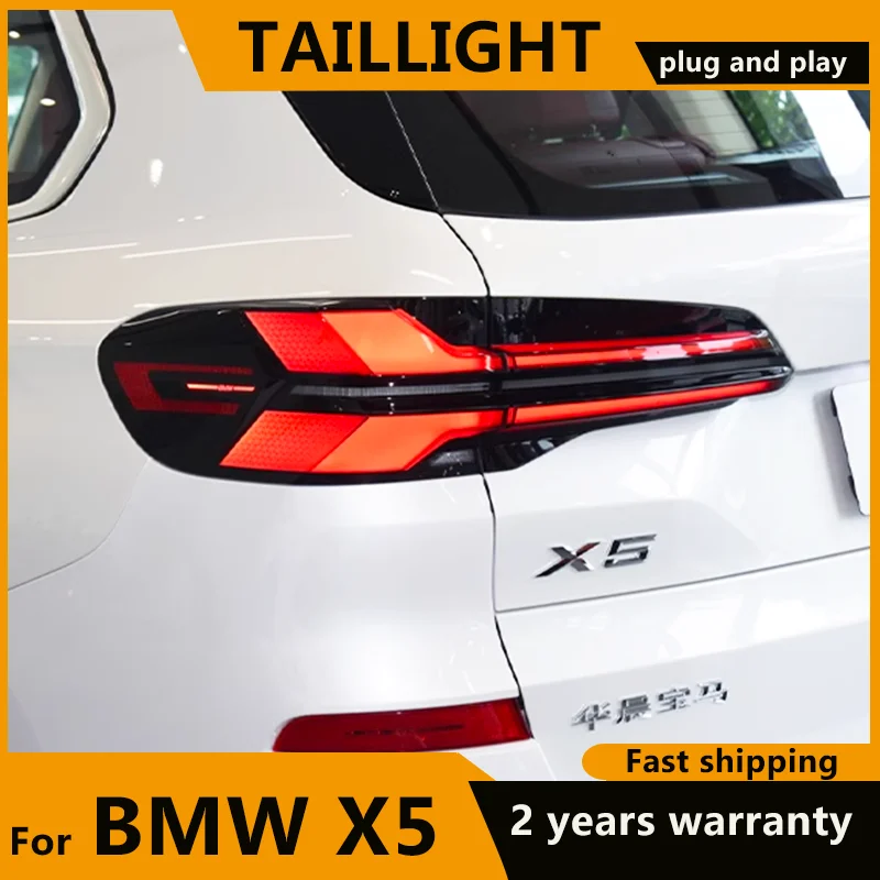 مصابيح خلفية LED لسيارات BMW X5 ، G05 ، DRL ، LCI إشارة بدوره الديناميكية ، المصابيح الخلفية ، المصباح الخلفي ، اكسسوارات السيارات ، والكوث ، والارشيف