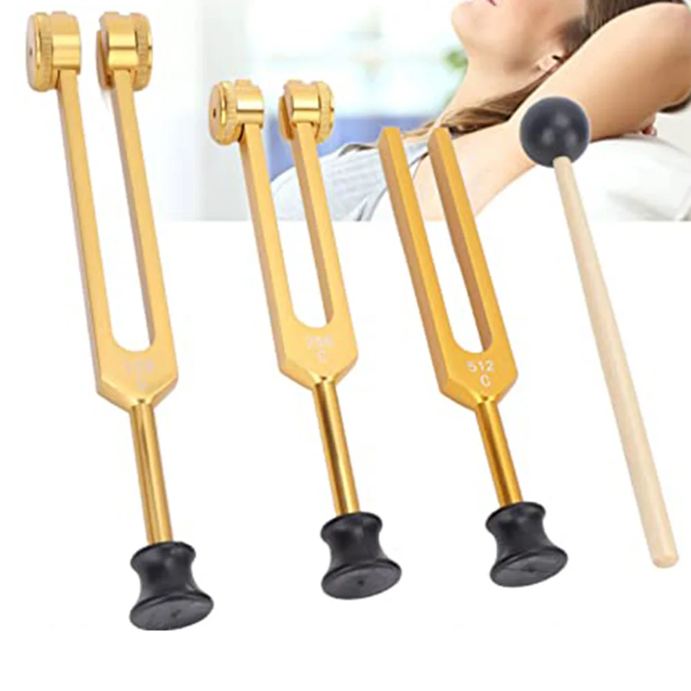 

For Hearing Tests Sound Healing Tools Aluminum Tuning Forks Versatile Sound Applications Portable Sound Therapy