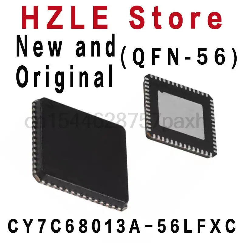 5-10PCS New and Original  CY7C68013A 56LFXC QFN-56 RONNY IC  CY7C68013A-56LFXC