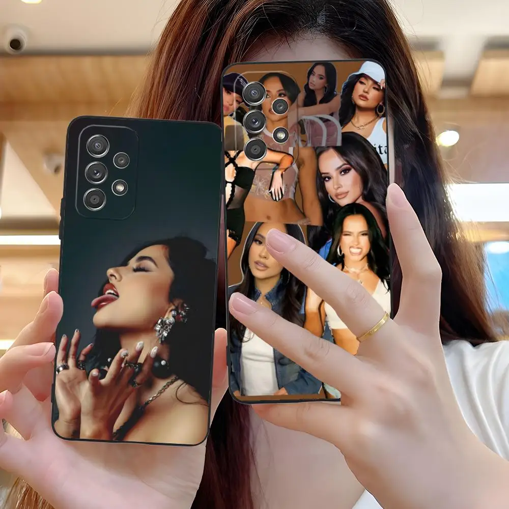حافظة لهاتف سامسونج جالاكسي M55 54 42 35 34 33 32 23 22 15 14 13 12 F55 5G لون واقي فاخر