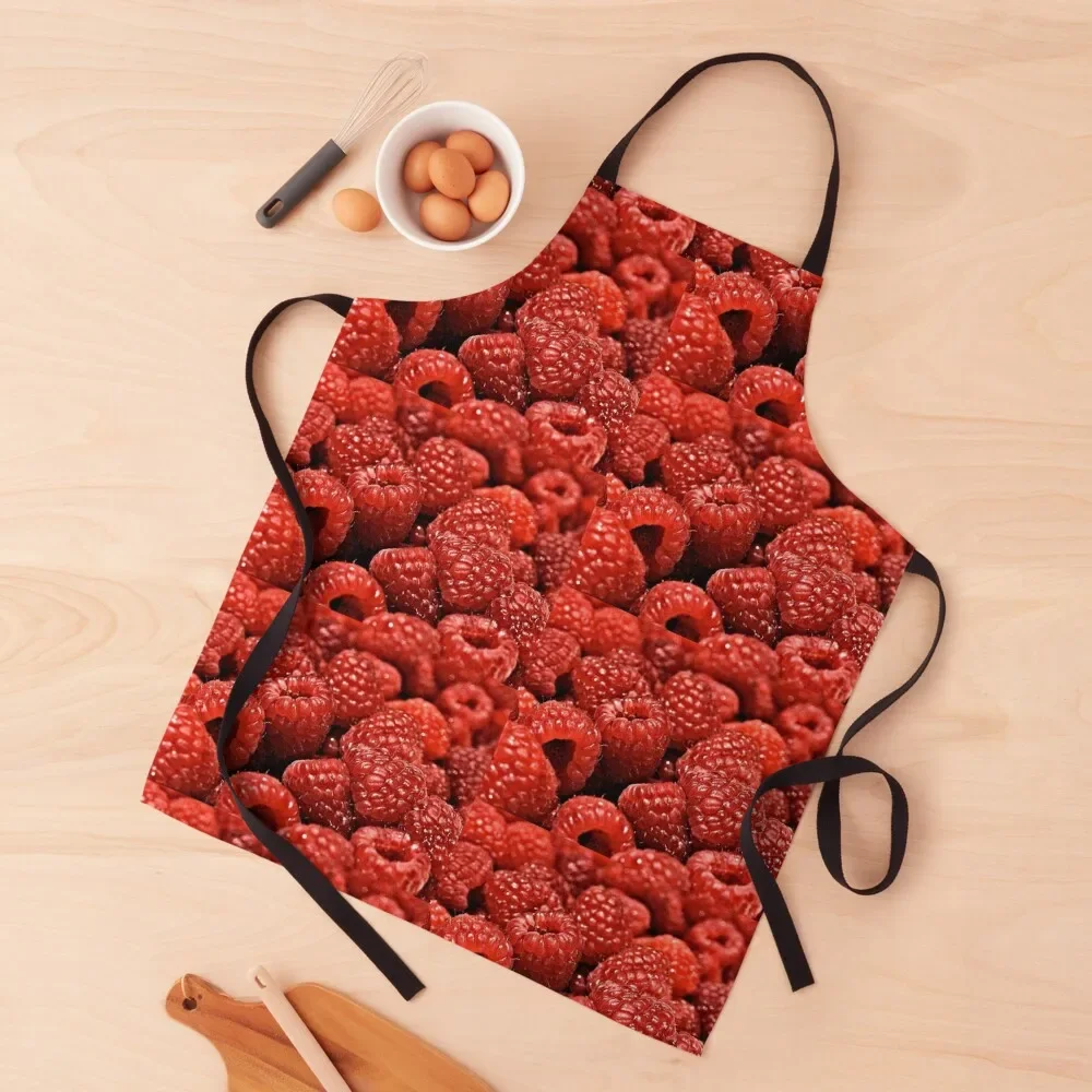 

Raspberries Apron All For Kitchen And Home Christmas gift chef costume Apron