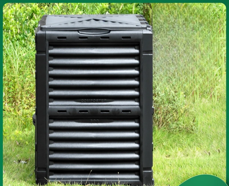 Garden Deciduous Compost 300L Plastic Plant Aerobic Nursery Food Waste Fermentation Box