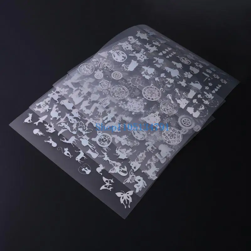 

98km 18 Sheets Resin Supplies DIY Jewelry Making