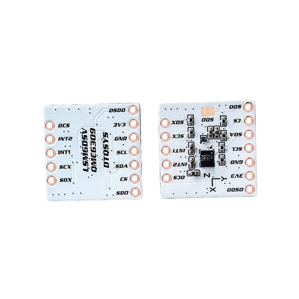 

Модуль LSM6DSV + QMC6309 для трекеров SlimeVR и Smol Slime, замена модуля -45686 + QMC6309