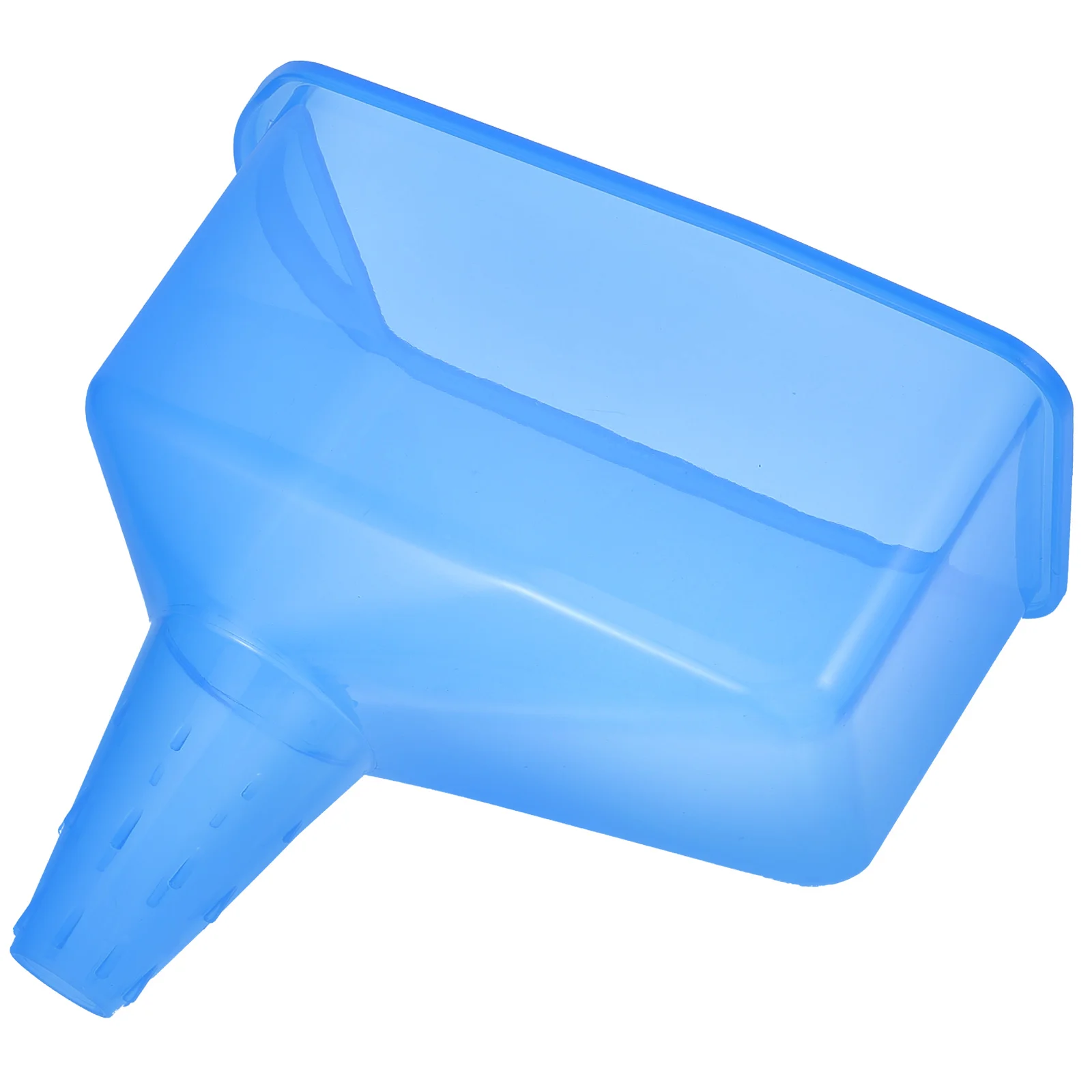 

Plastic Refueling Funnel for Car Motorcycle Oil Change Square Design Durable Large Bore Gas Funnel Transmission Fluid