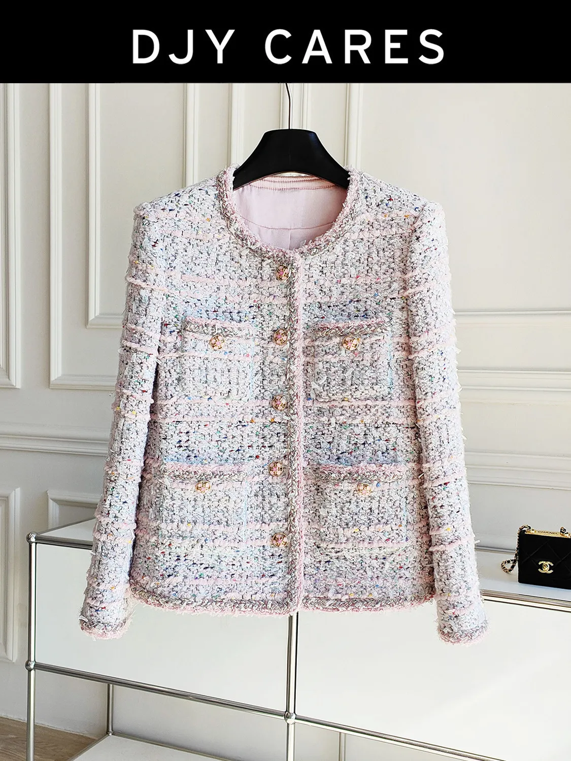 

Новая современная, модная, изысканная верхняя одежда, модный однобортный топ большого размера.