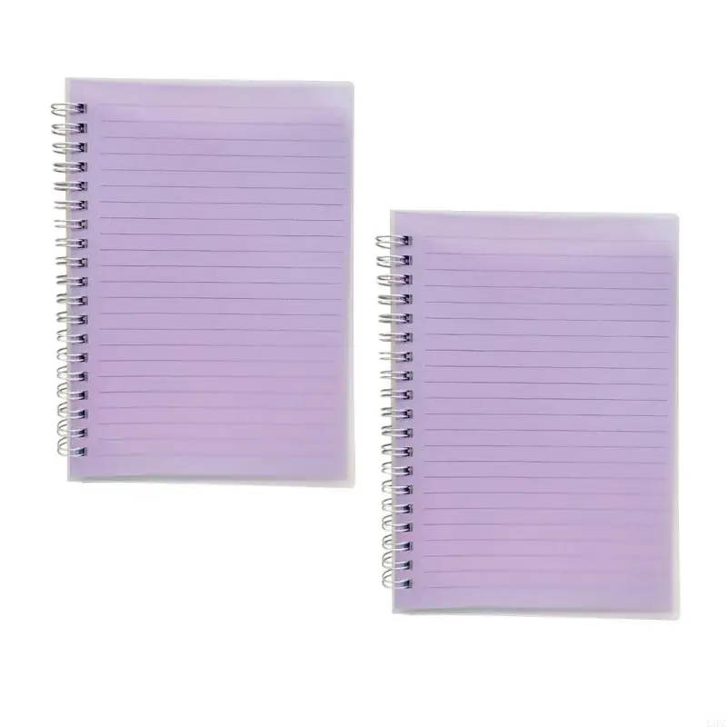 A3PC 2 PCS B6 Notebook Travel Spirala Notebook papierowe notebooki Notatnik Notatnik Notatnik