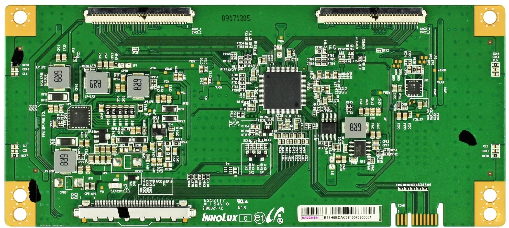 MACDJ4E11 T-con Board for Hisense 58R6E 58H6550E H58A6100 58Q7330U 58Q620U H58AE6000 U58G5500 58G2A TV 58'' 58 inch Logic Board