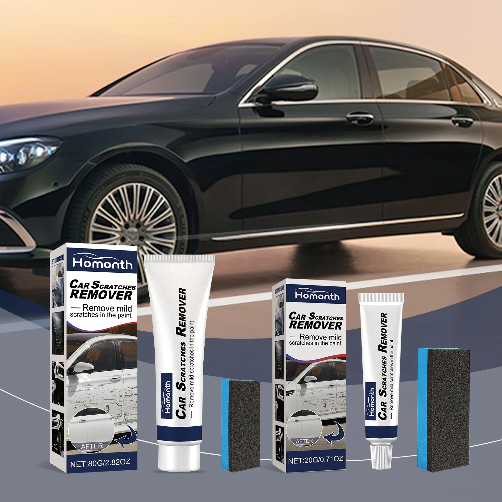 

20g/80g Car Scratch Remover Paste - Paint Polish & Scratch Repair for Minor Blemishes, Helps Restore Shine & Gloss