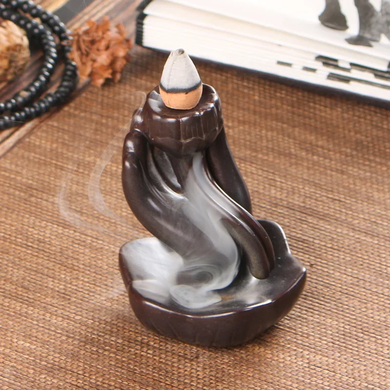 

New Backflow Incense Stove Home Indoor Tower Aroma Aroma Sandalwood Incense Stove Tea Path Aroma Incense Stove Decoration