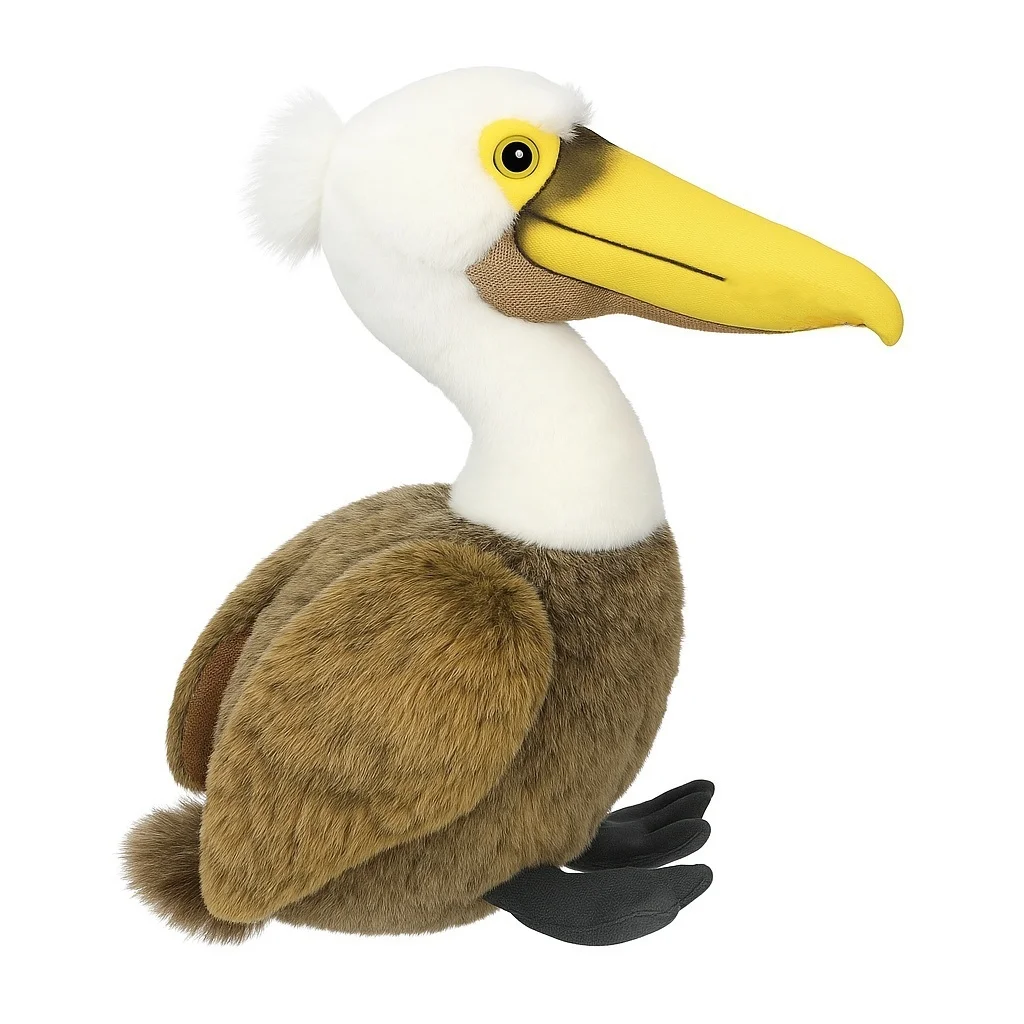 

Simulated Pelican Plush Toy 11.8 inches Super Soft Children's Doll Animal Model Comfort Toy Travel Companion Gift