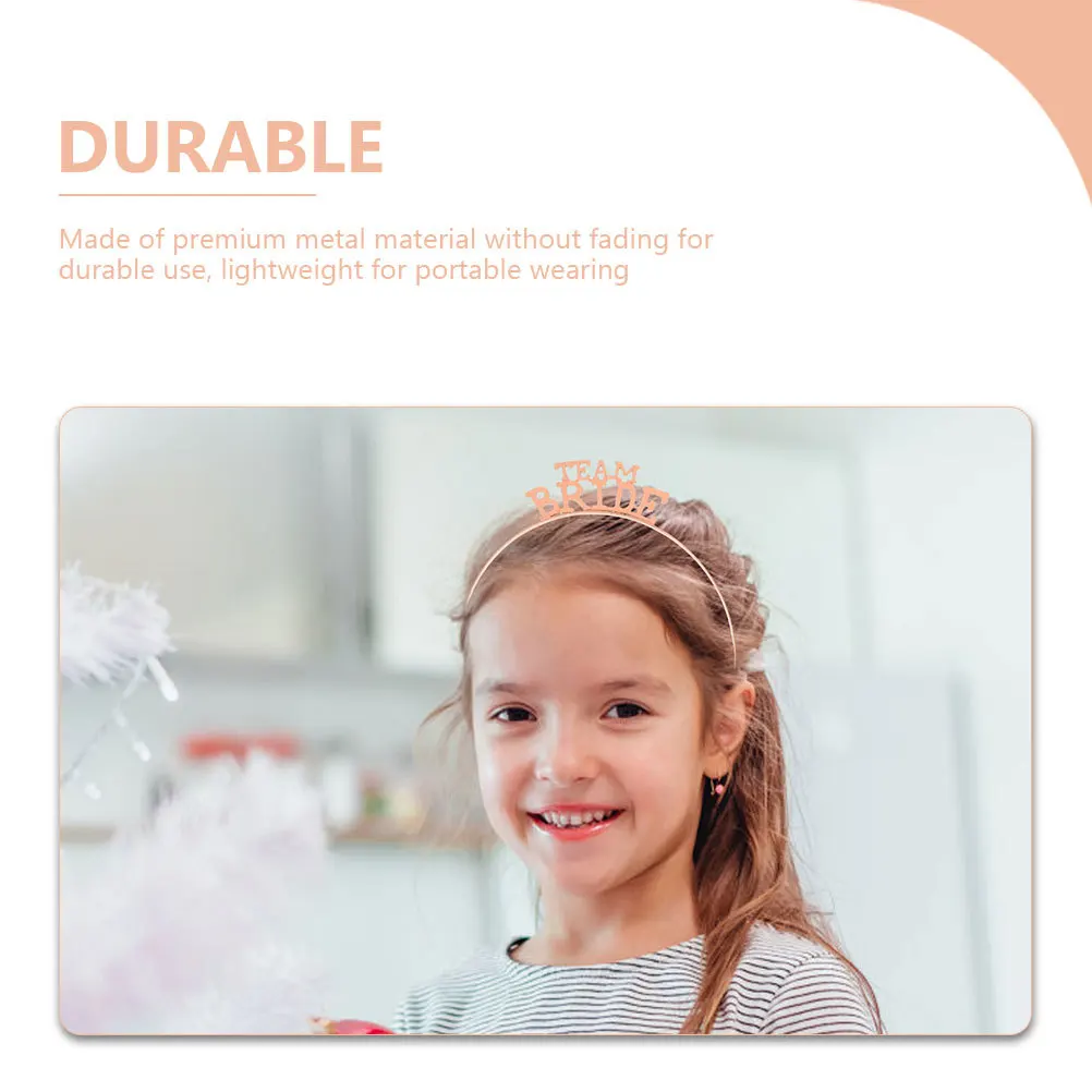 

2 шт. свадебные повязки на голову, металлические легкие прочные свадебные аксессуары для волос, тиара для девичника невесты, повязка на голову