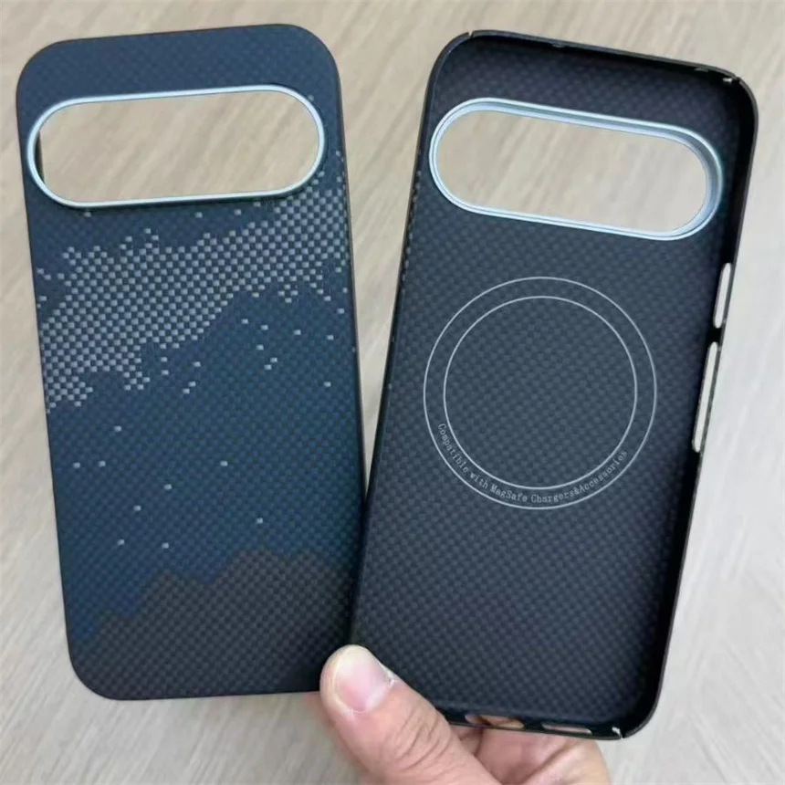 

Новый чехол для Google Pixel 10 Pro XL, арамидный чехол Magsafe из настоящего углеродного волокна, кевларовый чехол, ультратонкий легкий защитный чехол