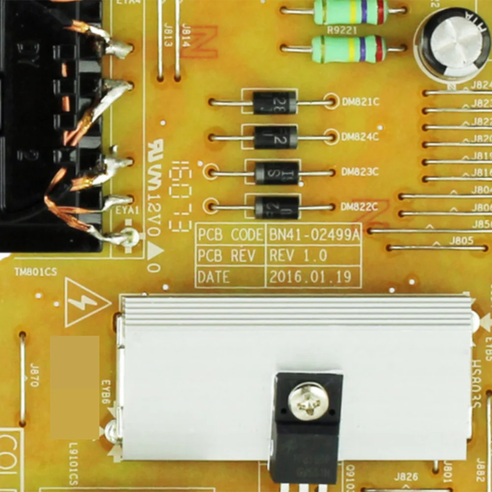 BN94-10711D = BN94-10711A BN41-02499A L40s5_kvd Voedingskaart Is Voor Un40ku6000gxzd Un43ku6300fxza Ue40mu6120wx Ue43ku6000u