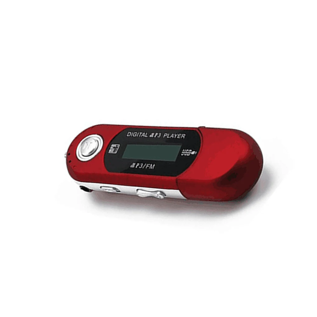 Mini lecteur MP3 2 en 1, son sans perte, petite clé USB légère, lecteur de musique LCD multilingue, contrôle d'un doigt, sport