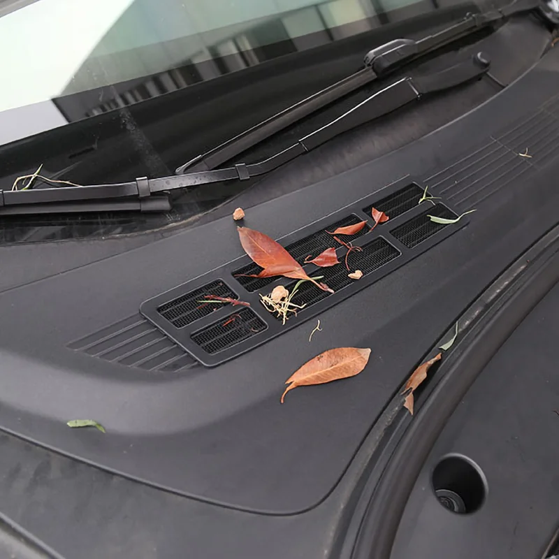 Lufteinlass-Schutzhülle für Tesla Model 3Y, Ansaugentlüftungsnetz, Grill, insektensicherer Filter, vordere Gesicht, Auto-Innenzubehör – Detail 5