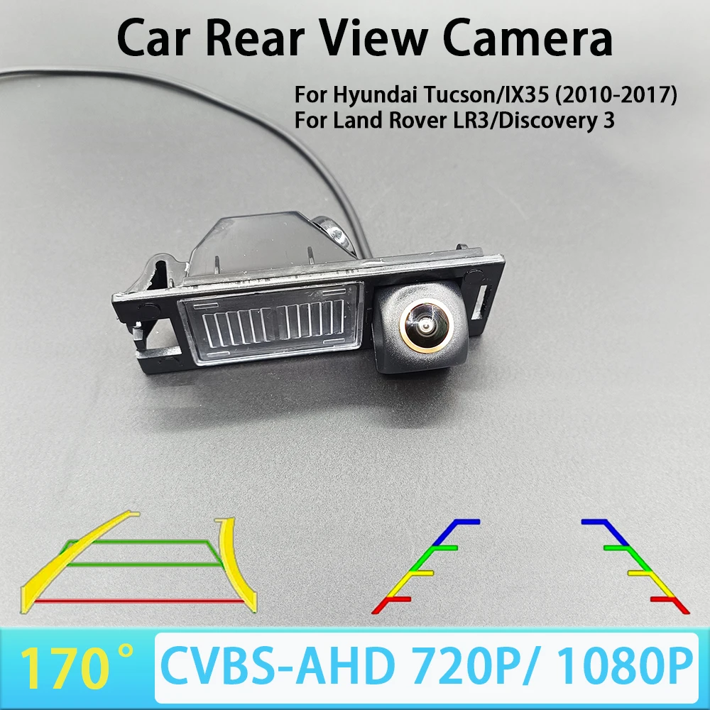 170 Grad AHD 1080P CVBS Auto-Rückfahrkamera für Hyundai Tucson/IX35 2010-2017 Land Rover LR3/Discovery3 Auto-Kennzeichnungssystem/Lineal NTSC – Detail 1