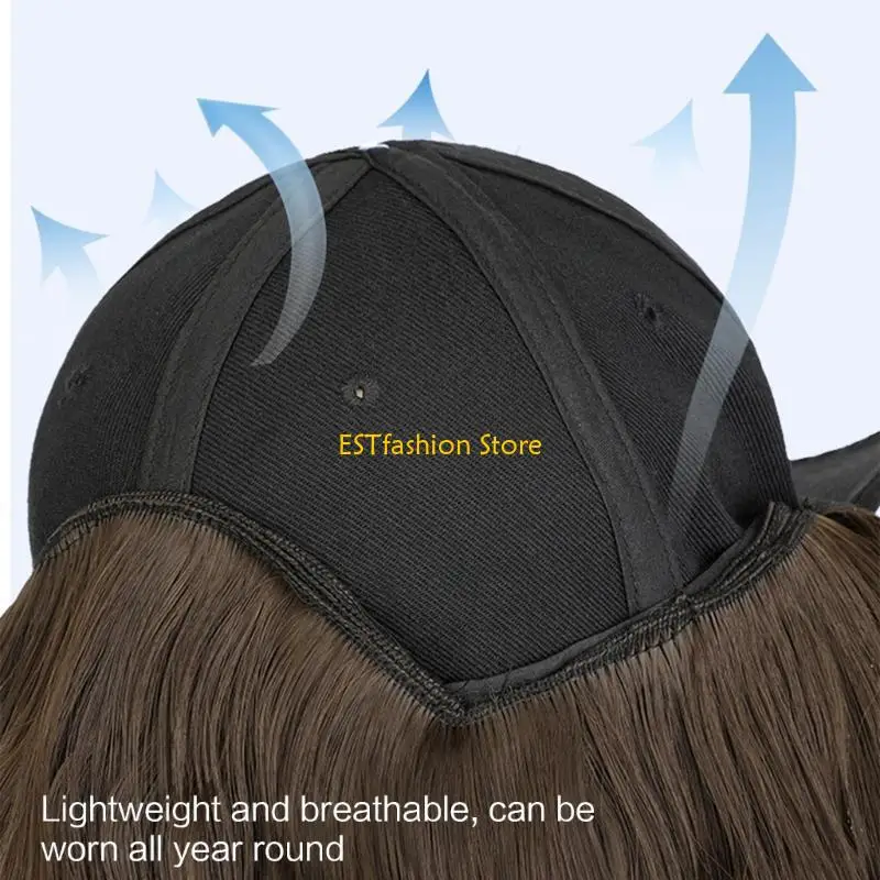 

Y5GC вьющийся парик, бейсболка с короткими волосами, женский парик, регулируемый боб, парик, шапка