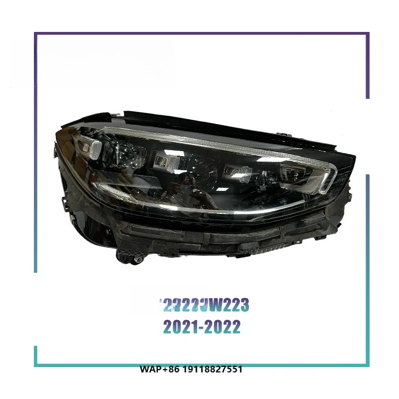 

US Version S-CLASS S400 LED Headlights Assembly S400 Headlight S450 Headlamp S500 Headlamp W223 Headlight Original