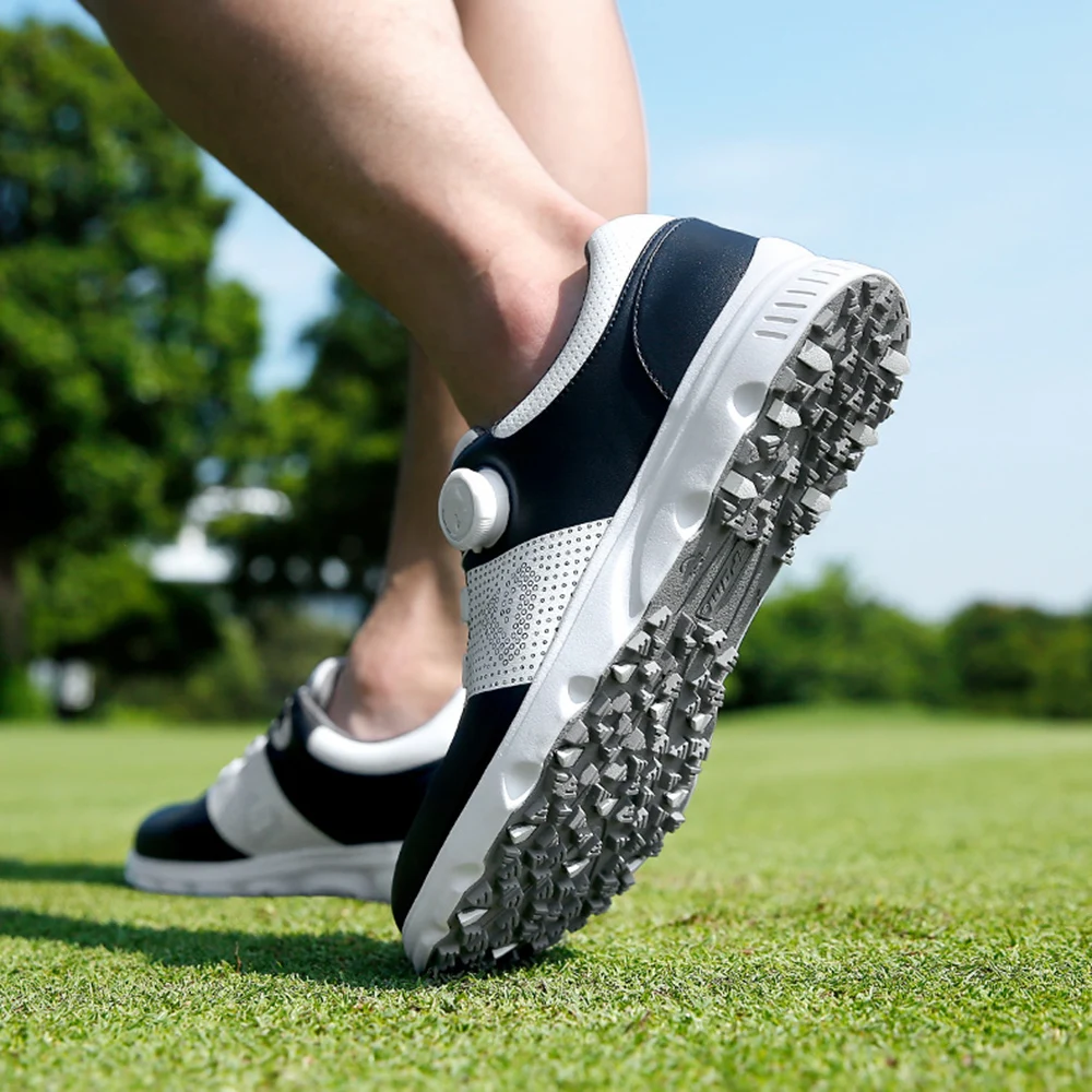 pgm-uomo-scarpe-da-golf-uomo-impermeabile-antiscivolo-spike-sneakers-uomo-traspirante-manopola-fibbia-scarpe-da-allenamento-calzature-da-golf-leggere